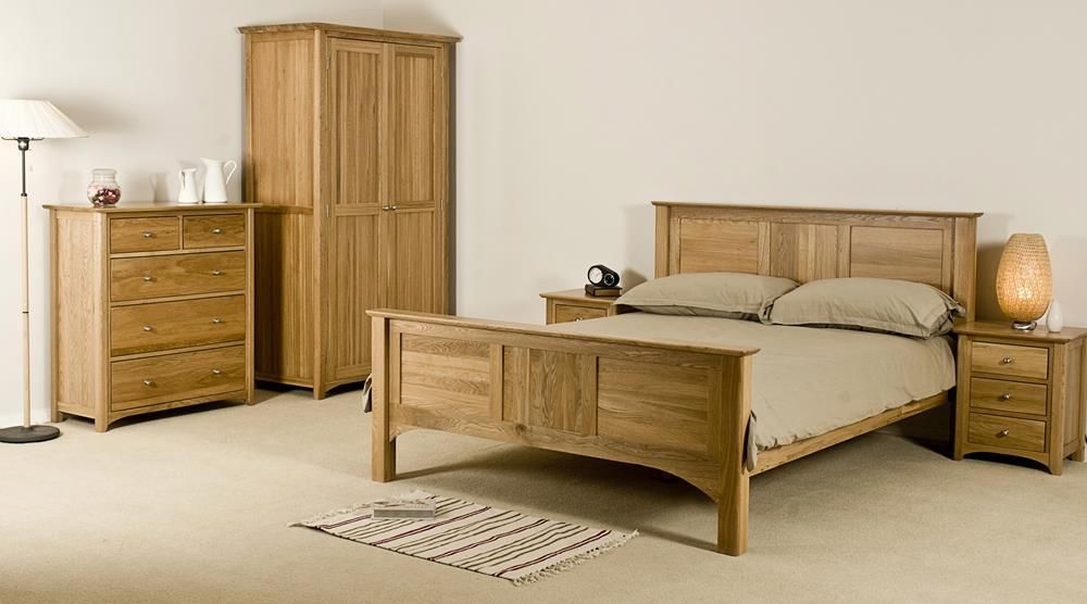 Shaker Oak 2 Door Wardrobe