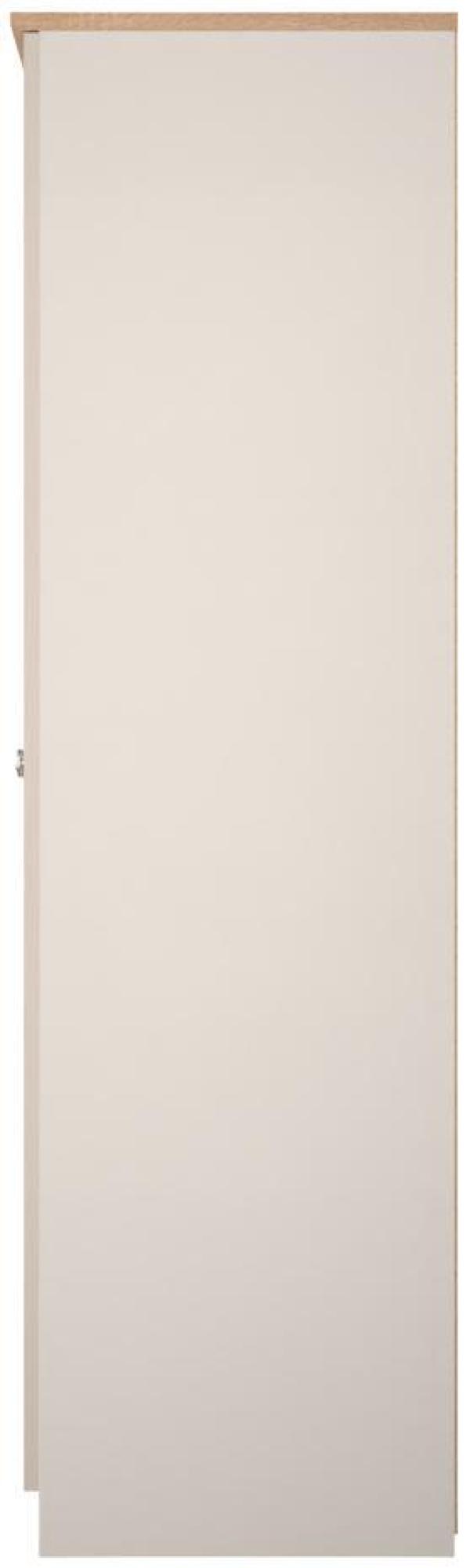 Sussex Wardrobe - 2 Door - Plain - Tall - Cashmere and Oak