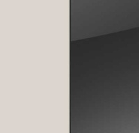 Rauch Erimo Silk Grey Carcase with Basalt Glass Front A198B