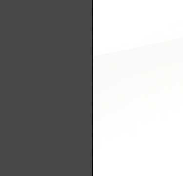 Graphite Carcase with High Polish White Front A189A