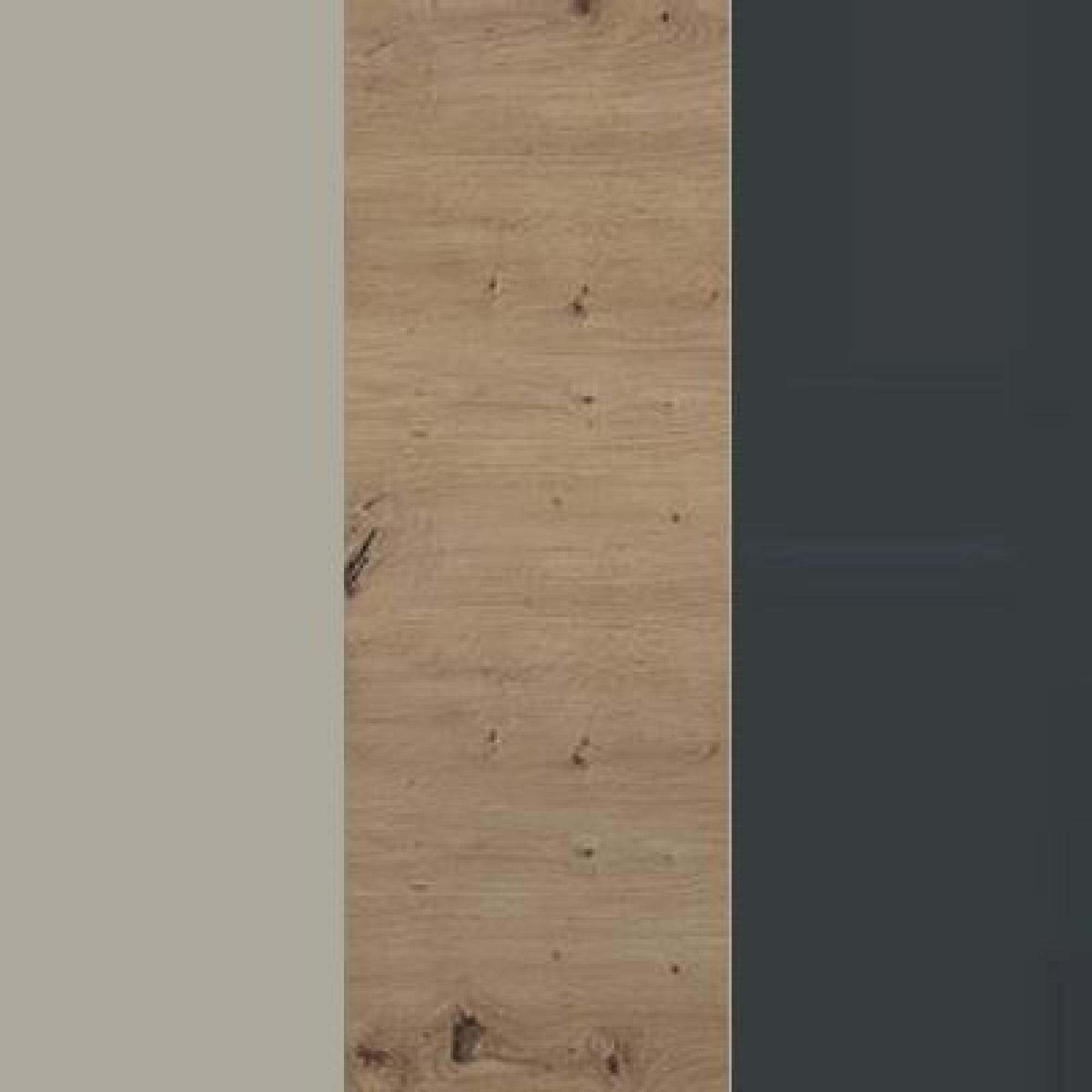 Pebble Grey Carcase with Bianco Oak Front and Slate Handle 953-955