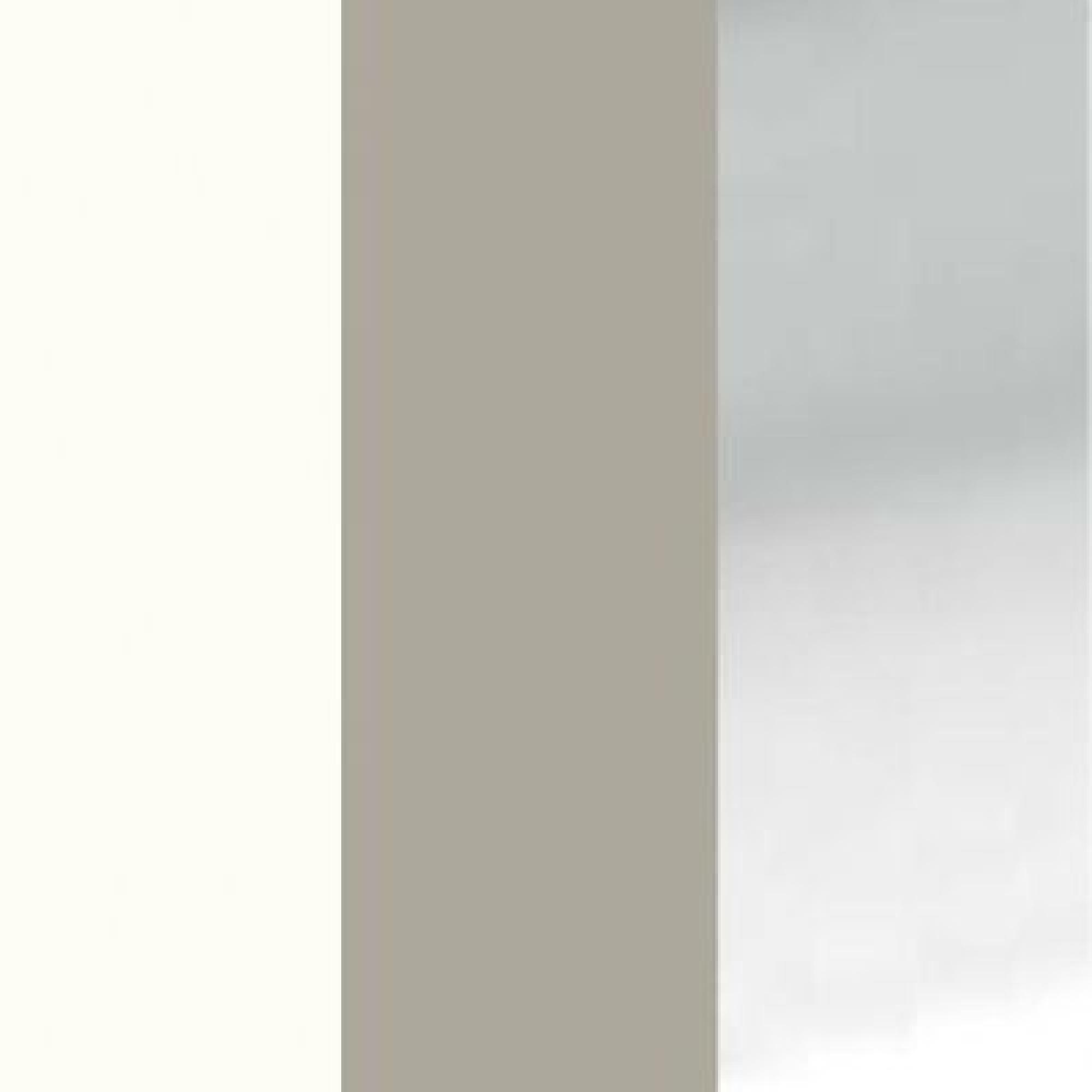 White Carcase with Pebble Grey Front and Chrome Handle 056-054