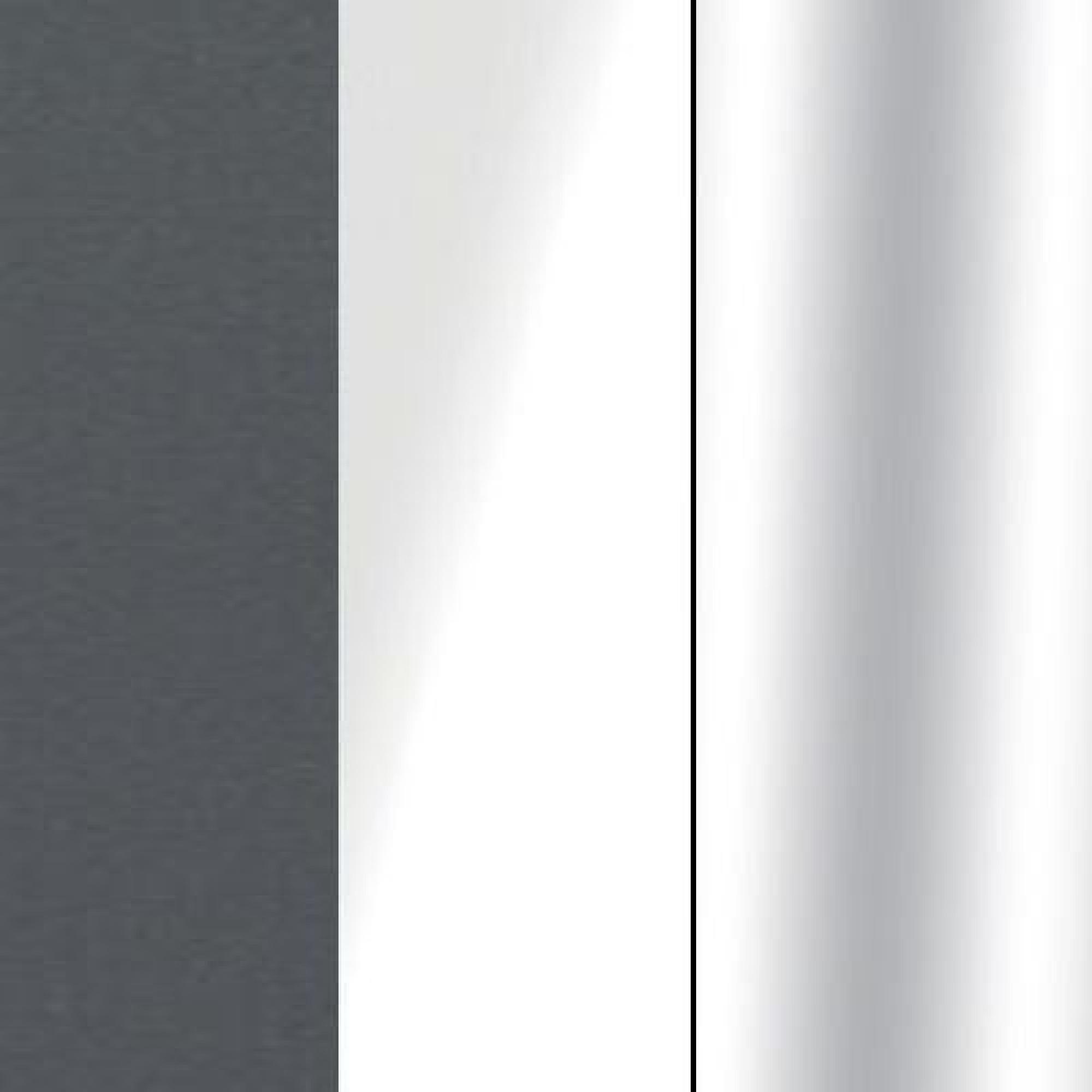 Havana Carcase Color and Front with White Glass and Chrome Trims 536