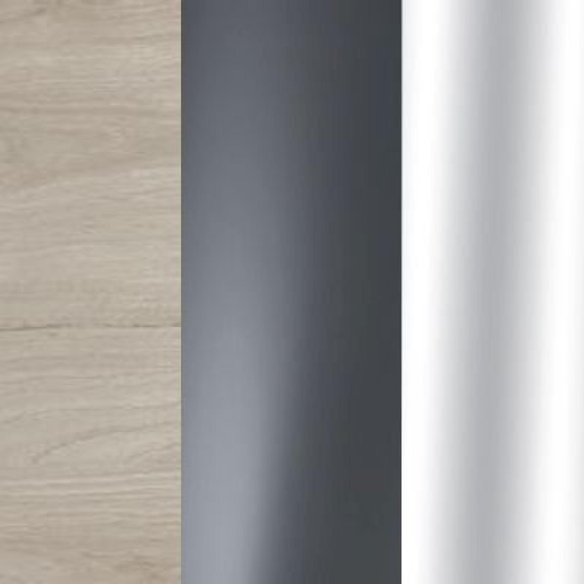 Holm Oak Carcase Color with Graphite Glass Front and Slate Trims 577