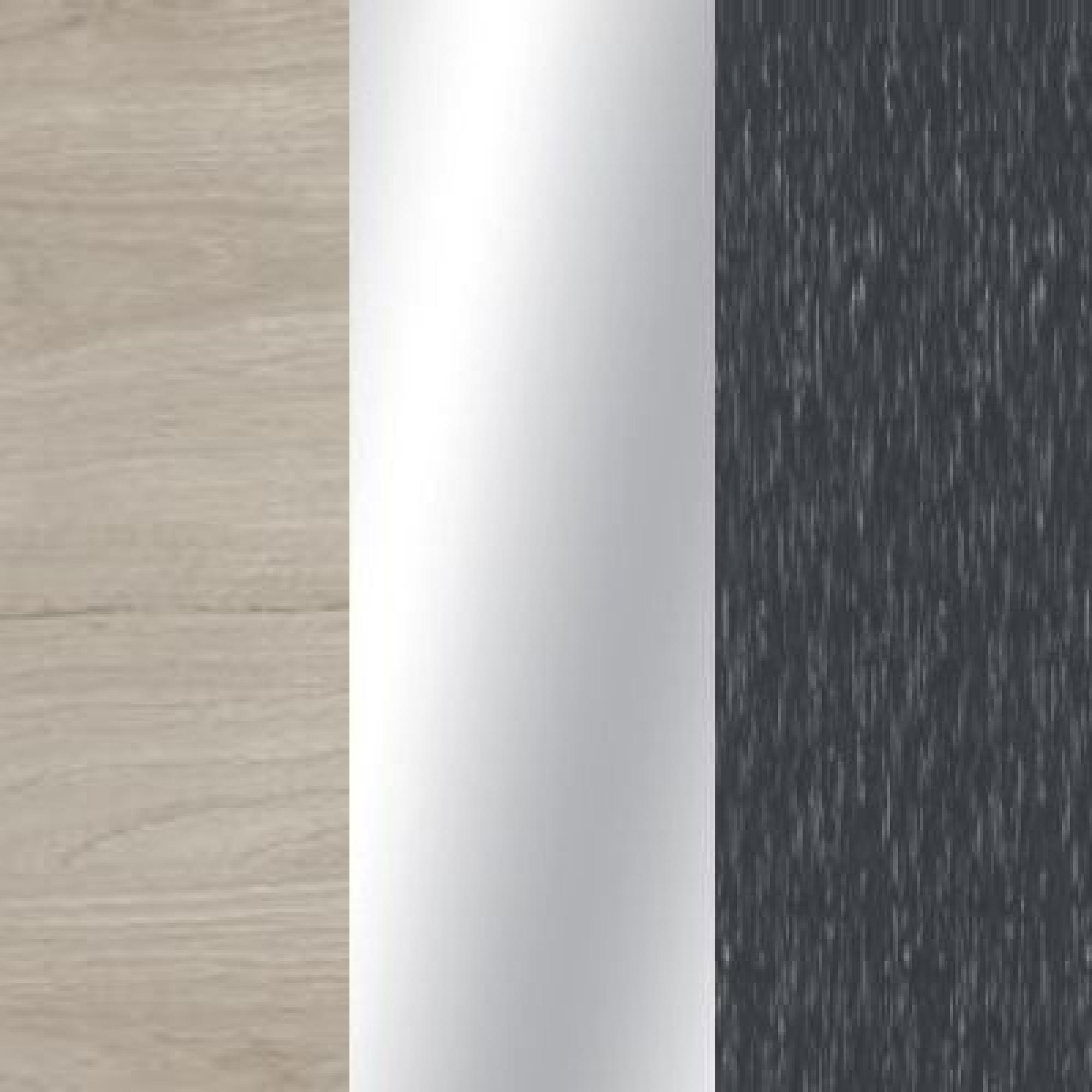 Holm Oak Carcase Color and Front with Crystal Mirror and Slate Trims 577