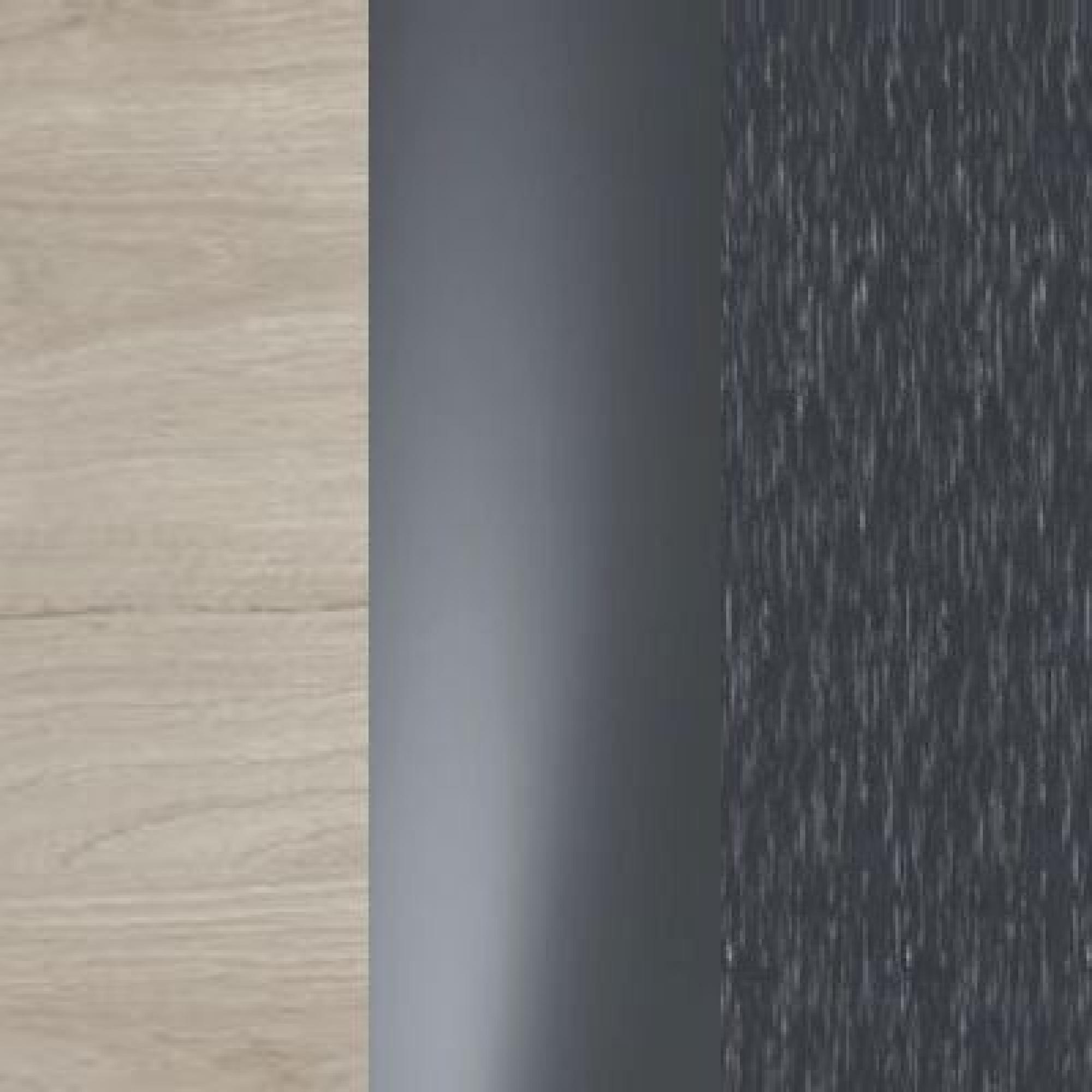 Holm Oak Carcase Color and Front with Graphite Glass and Slate Trims 577