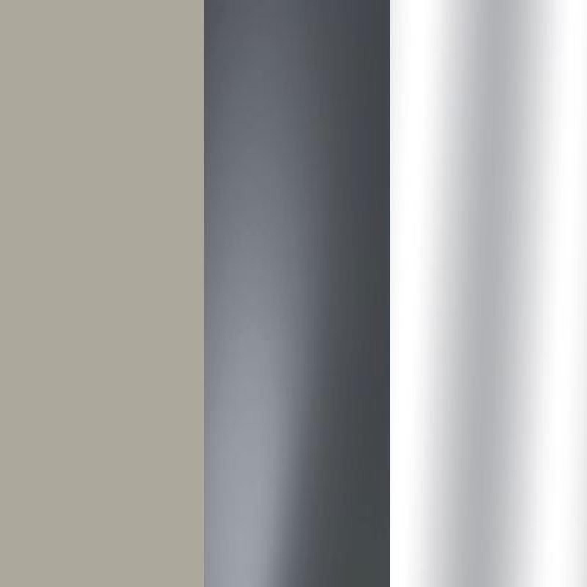 Pebble Grey Carcase Color and Front with Graphite Glass and Chrome Trims 509