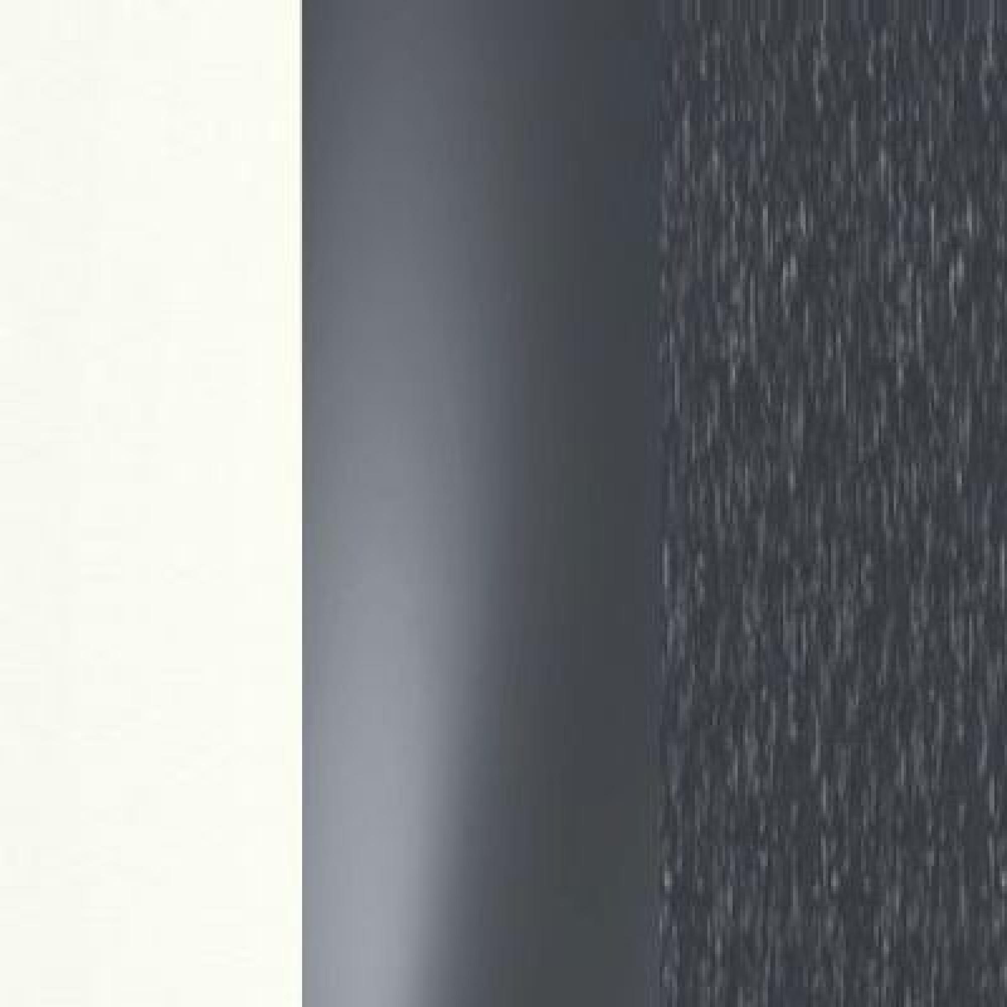 White Carcase Color with Graphite Glass and Slate Trims 571