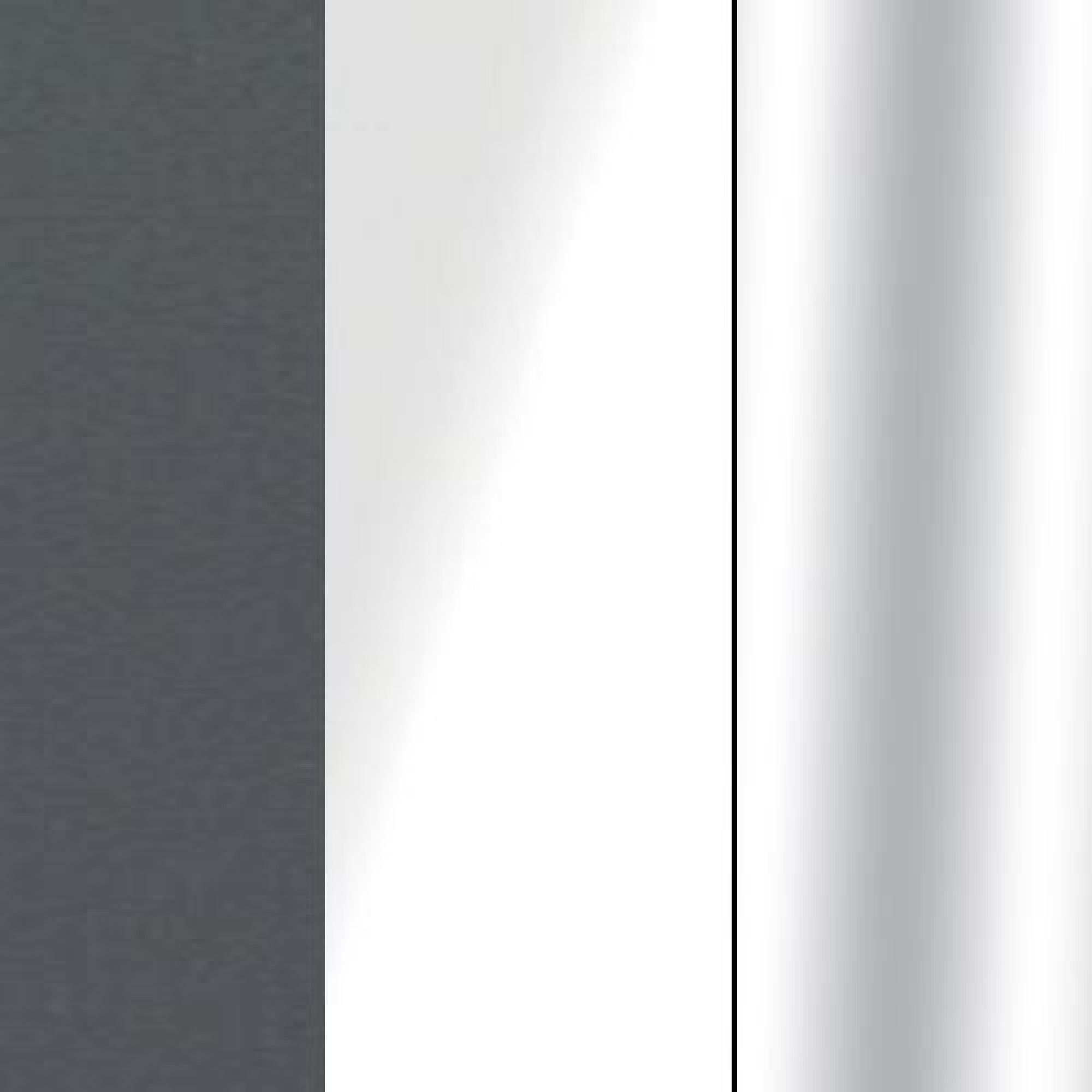 Havana Carcase Color with White Glass Front and Chrome Trims 536