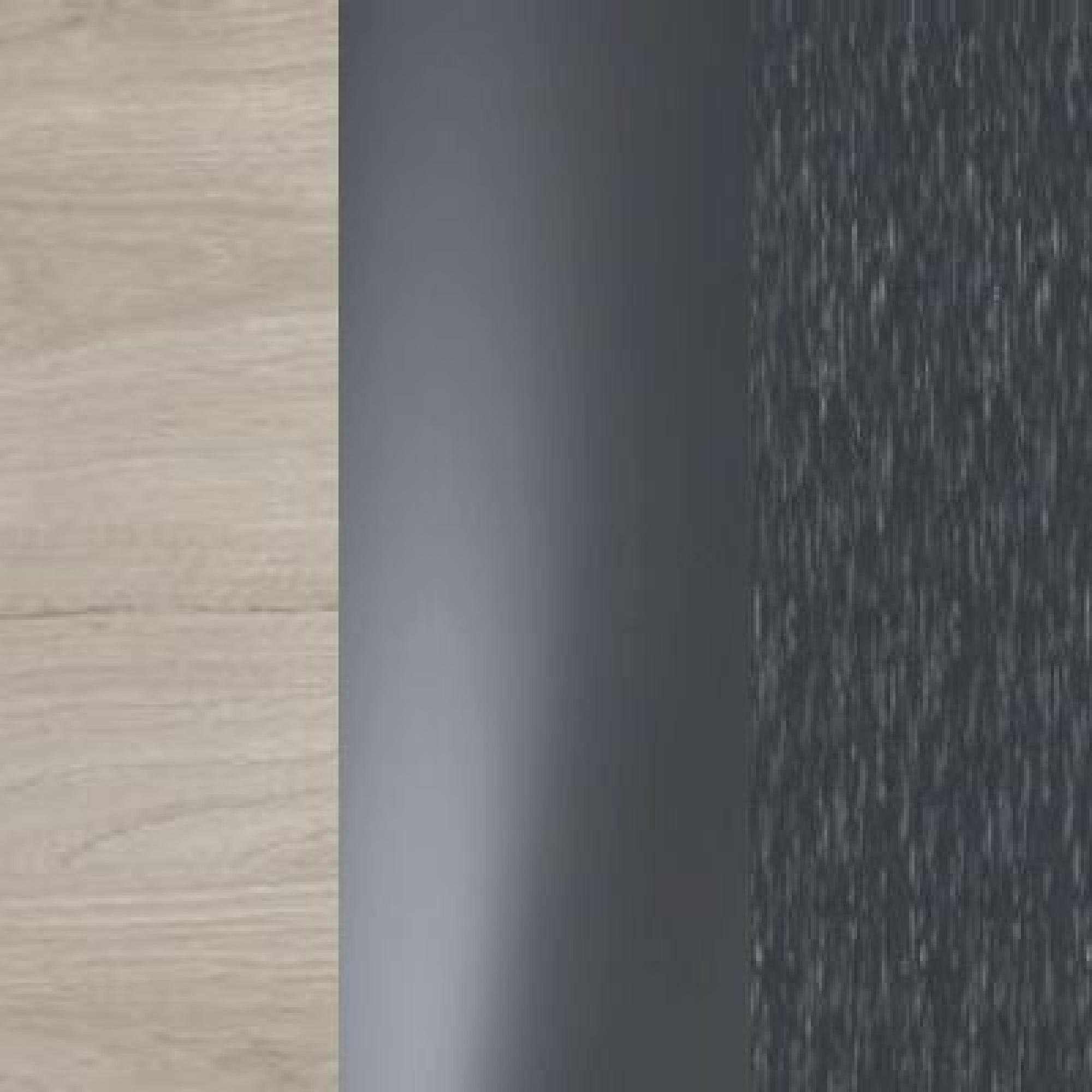 Holm Oak Carcase Color with Graphite Glass Front and Slate Trims 531