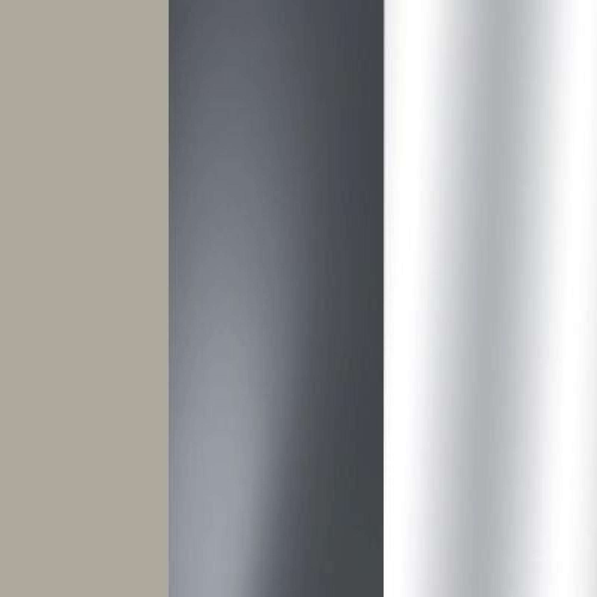 Pebble Grey Carcase Color with Graphite Glass Front and Chrome Trims 509