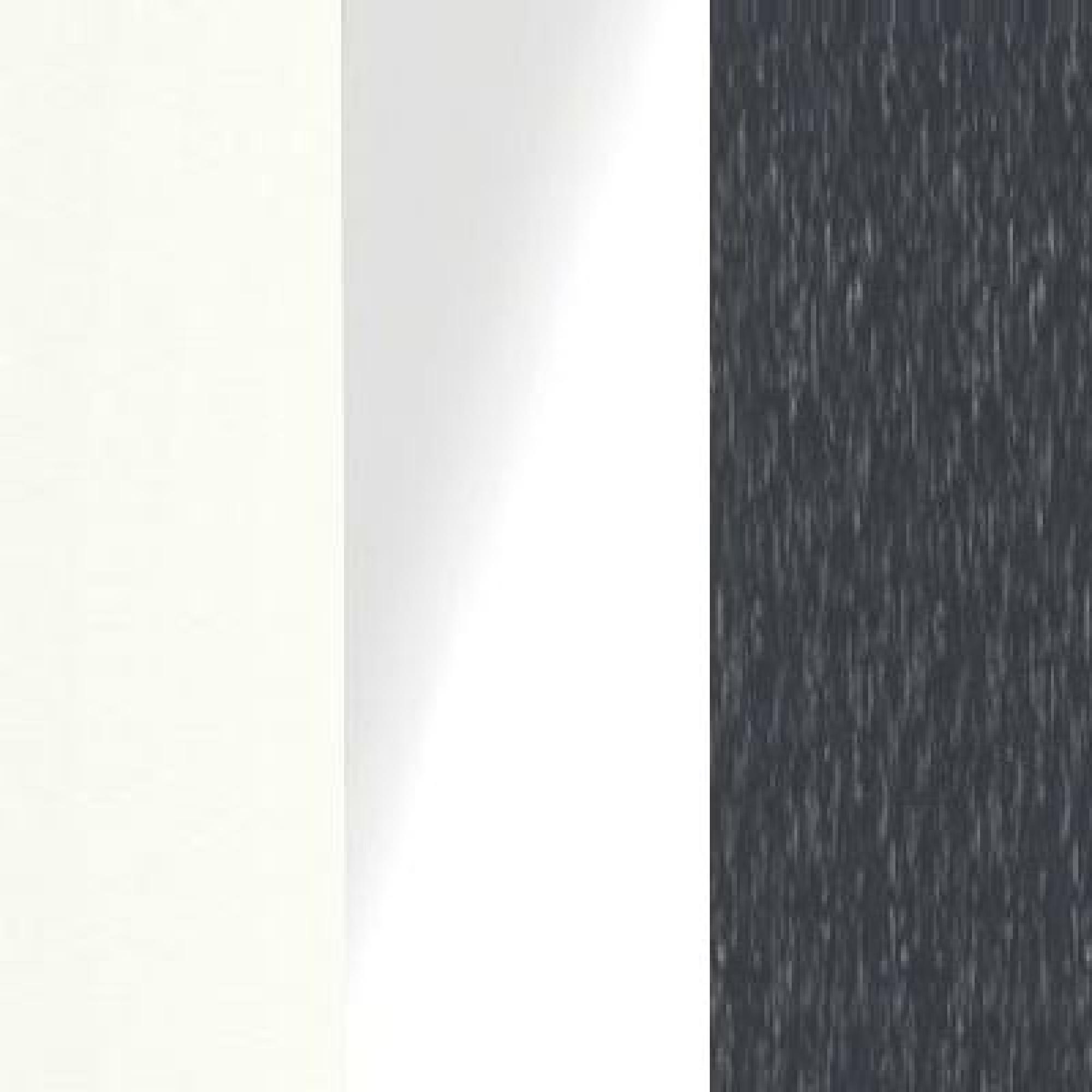 White Carcase Color and Front with White Glass and Slate Trims 571