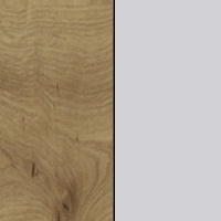 Bianco Oak Carcase and Front with Pebble Grey Finish 794