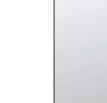 Alpine White Carcase and Front with Mirror Application A008A