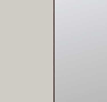 Silk Grey Carcase with Mirror Front A009K