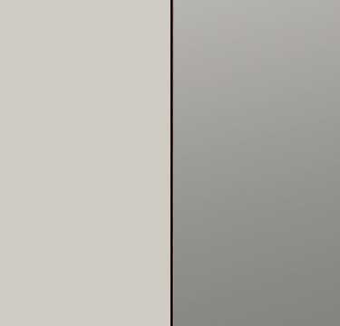 Silk Grey Carcase with Grey Mirror Front A045A