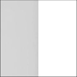 Grey Matt Front with White Base Unit