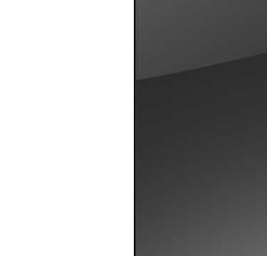 Alpine White Carcase with Basalt Glass Front A273A