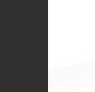 Metallic Grey Carcase with High Polish White Front and Carcase Color Short Handle A840D