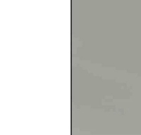 Alpine White Carcase and Silk Grey Front AD705