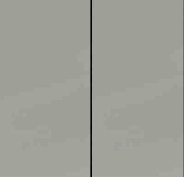 Silk Grey Carcase and Front with Chrome Color Handle Strips AD263