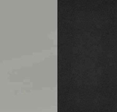 Silk Grey Carcase and High Polish Effect Grey with Chrome Color Handle Strips AD939