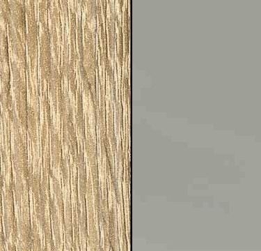 Sonoma Oak Carcase and Silk Grey Glass Front with Carcase Color Handle Strips AD346