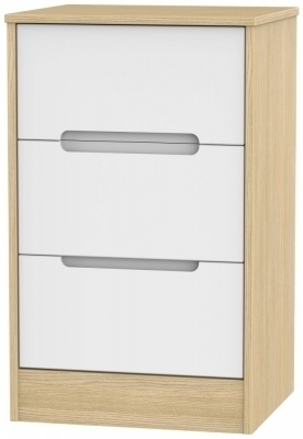 White Front and Light Oak Base Unit