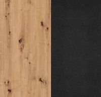 Rauch Celle Extra Artisan Oak Carcase with High Polish Effect Grey Front AD693