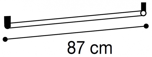 Extra Coat Hanger (Only For 2 Door Not Suitable For Other Doors)