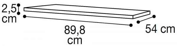 Shelf (Only For 2 Door Not Suitable For Other Doors)