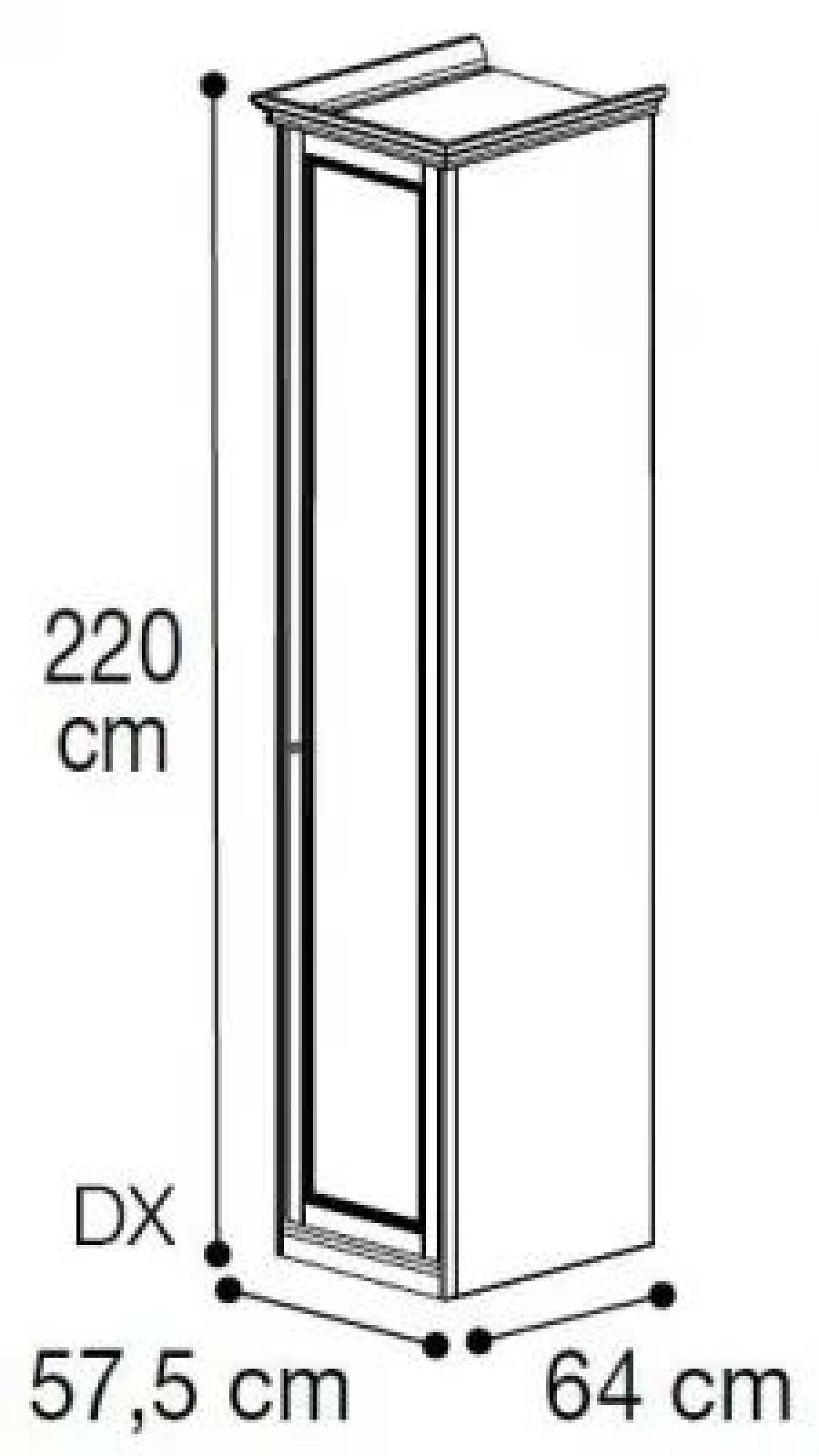 1 Right Door - H 220cm