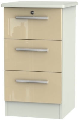 Mushroom High Gloss Front and Kaschmir Matt Base Unit