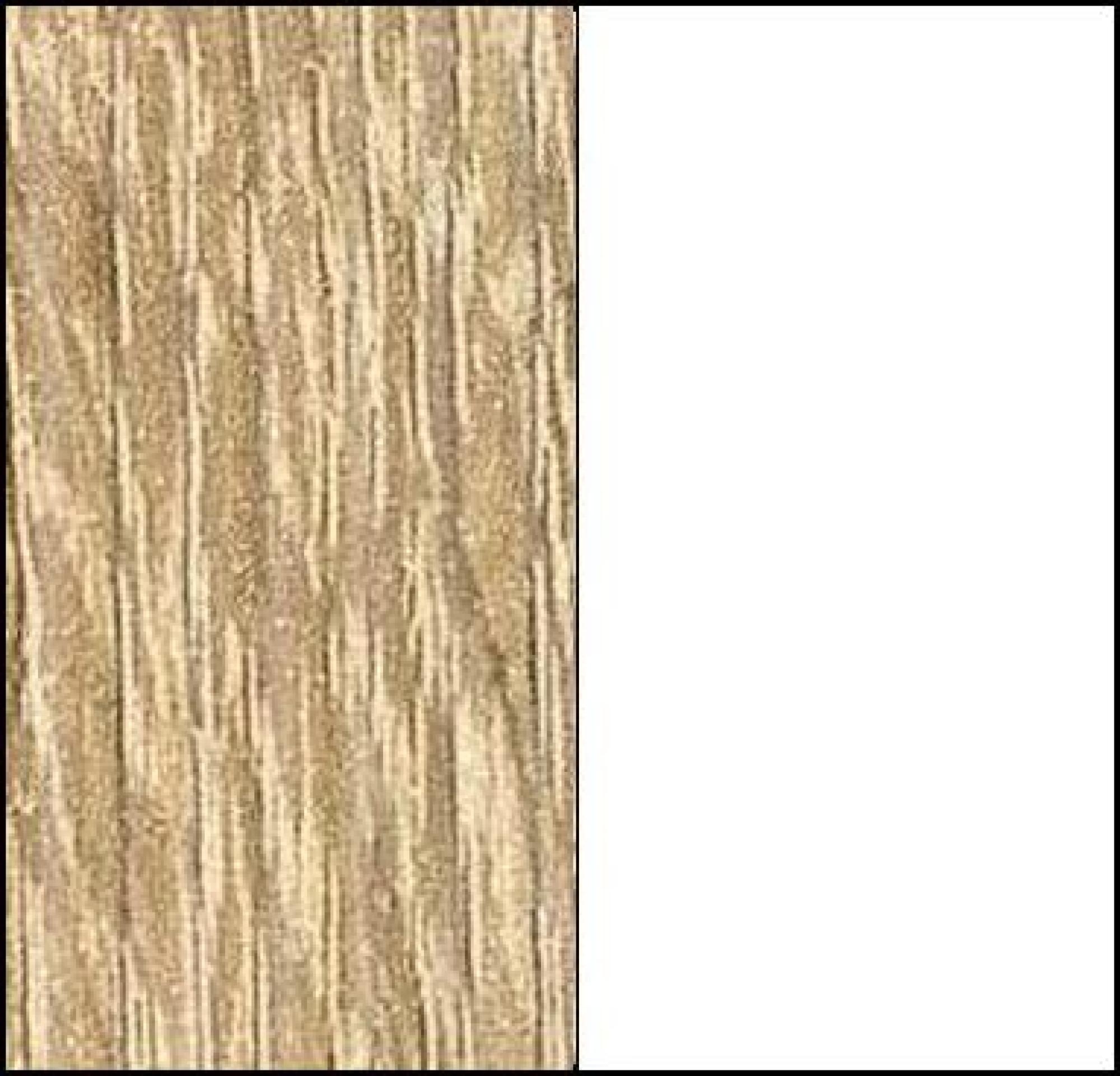 Sonoma Oak Carcase with Alpine White Front A6P97