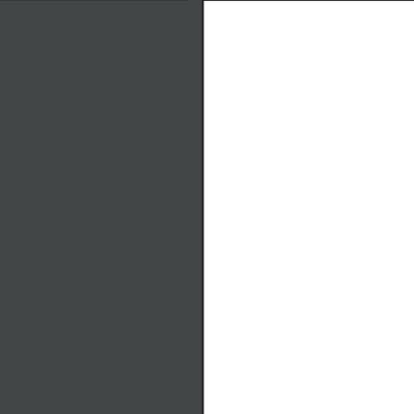 Metallic Grey Carcase with Alpine White Front AD187