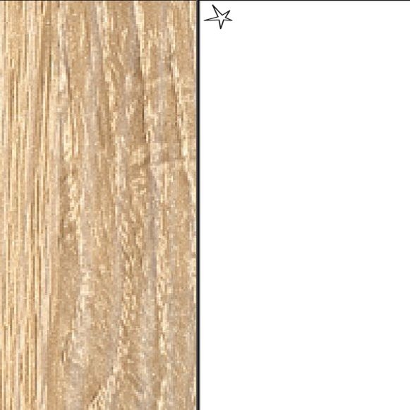 Sonoma Oak Carcase with High Polish White Front AD189