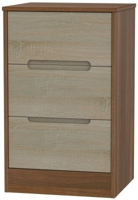 Darkolino Front and Noche Walnut Base Unit
