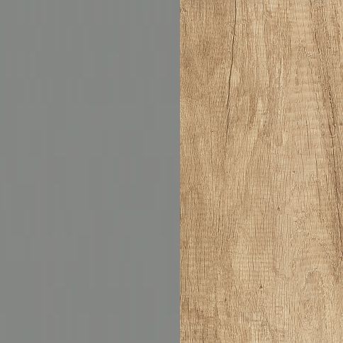 Duck Grey Front with Nebraska Oak Base