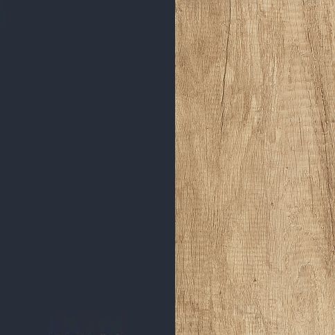 Indigo Front with Nebraska Oak Base