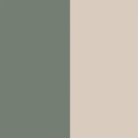 Reed Green Front with Matt Kashmir Base