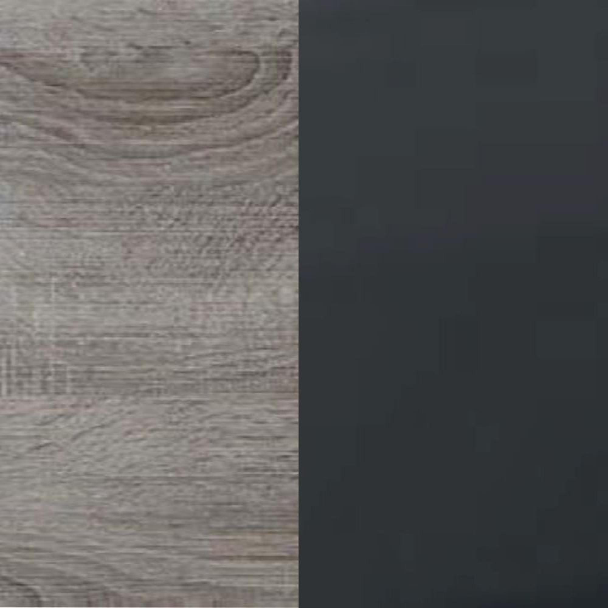 Dark Rustic Carcase and Front with Slate Handle A94