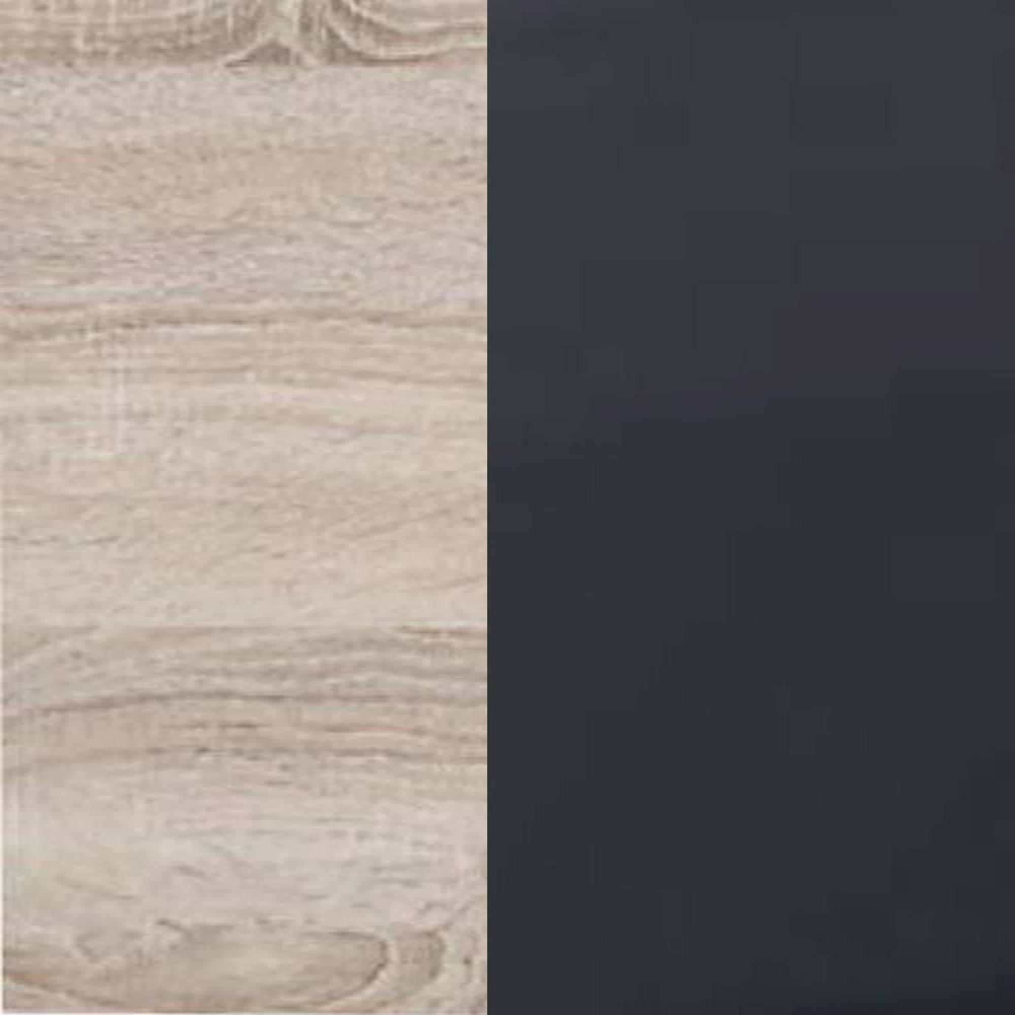 Rustic Oak Carcase and Front with Slate Handle A93