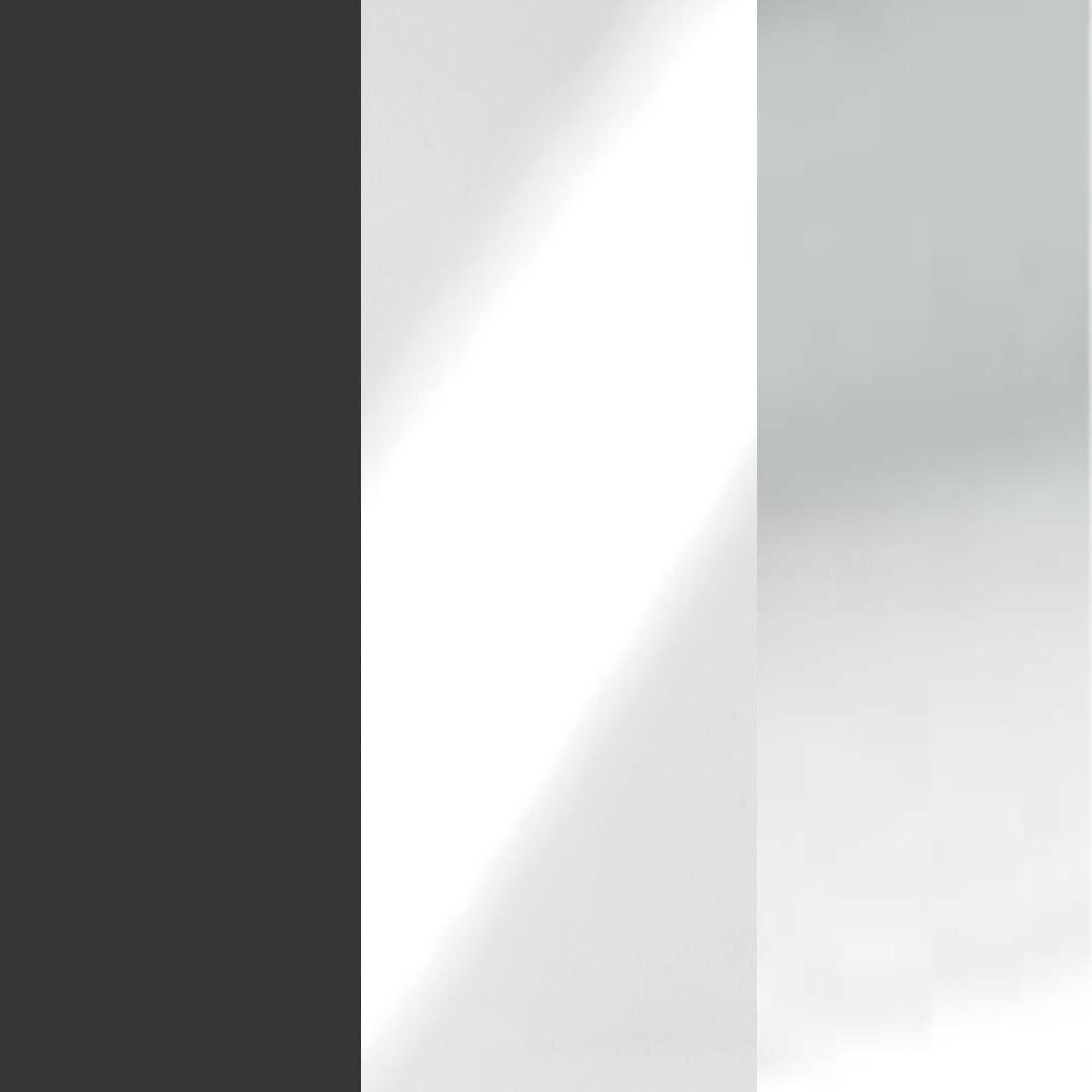 Graphite with White Glass and Silver Handle 495