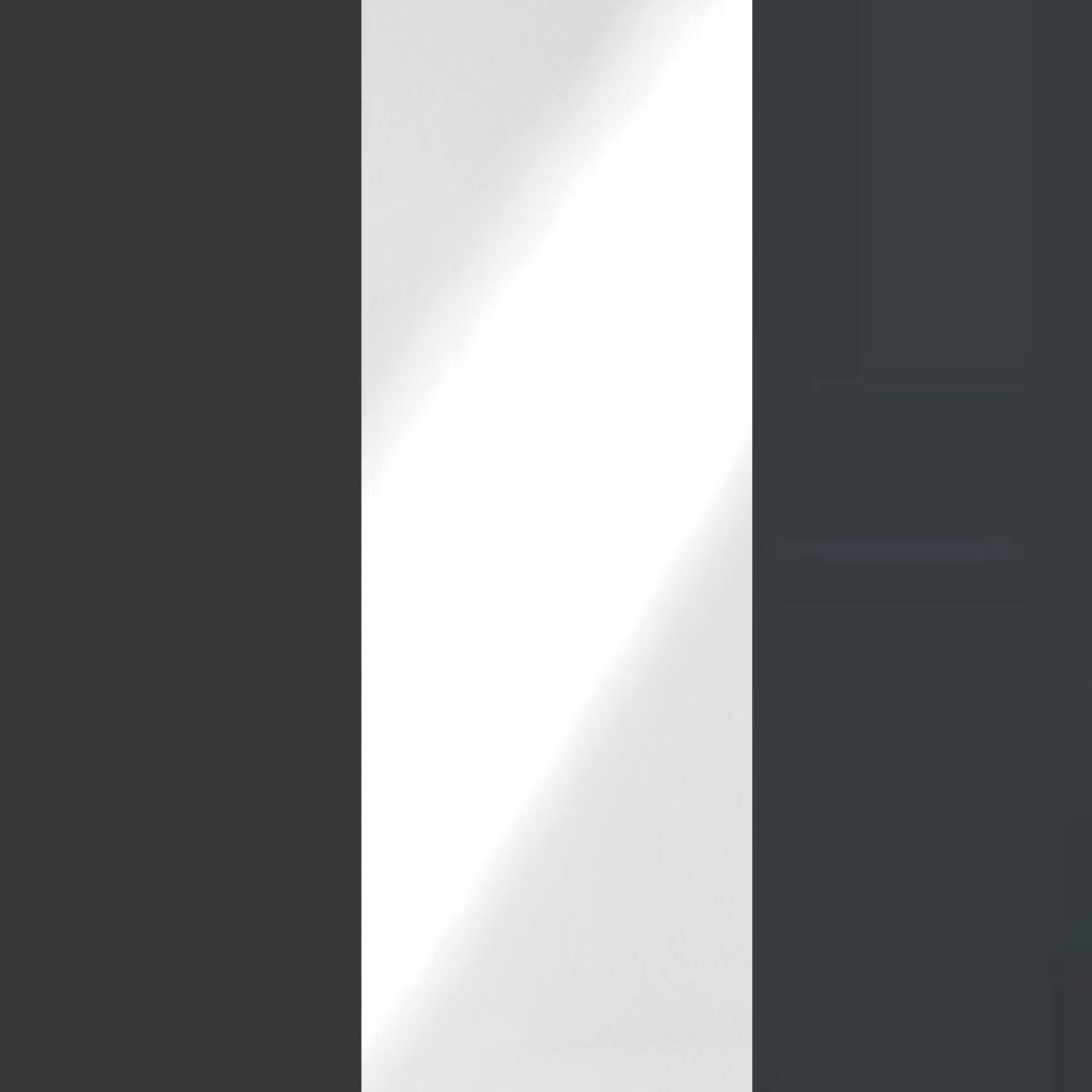 Graphite with White Glass and Slate Handle 608