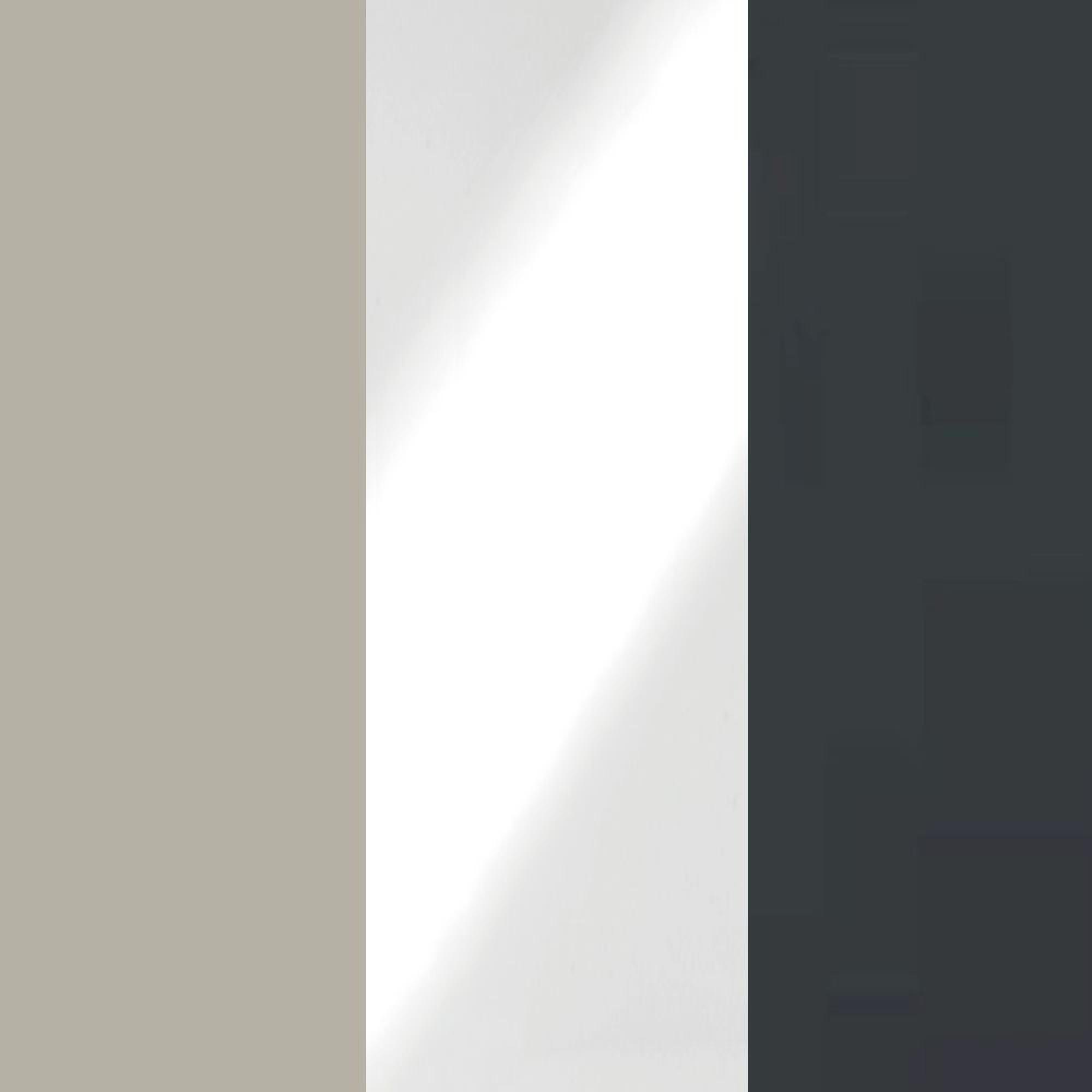 Pebble Grey with White Glass and Slate Handle 609