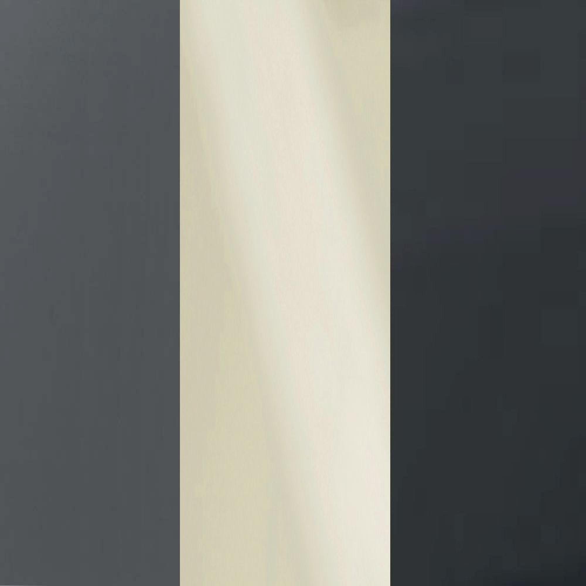 Havanna Carcase and Magnolia Glass Front with Slate Handle A95