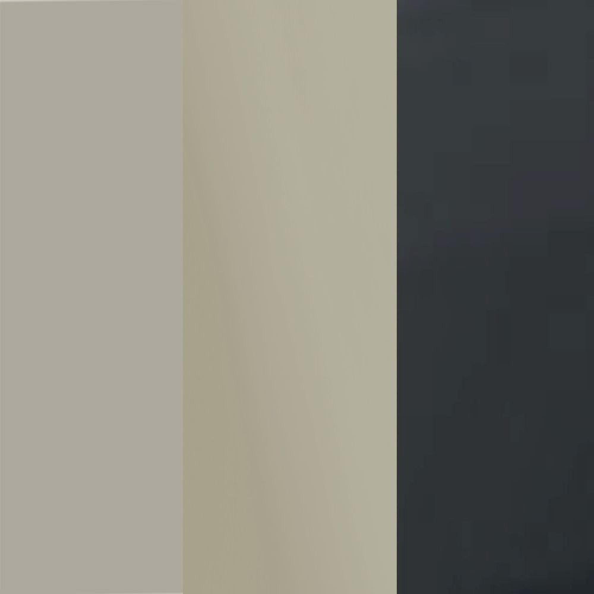 Pebble Grey Carcase and Pebble Grey Glass Front with Slate Handle A96