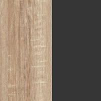 Rustic Oak with Graphite Glass 443