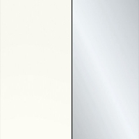 Alpine White with Crystal Mirror 442