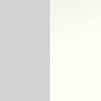 Pebble Grey with White Glass 448